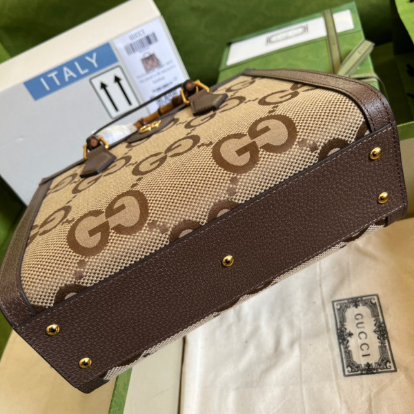G*u*i diana small tote bag with jumbo gg