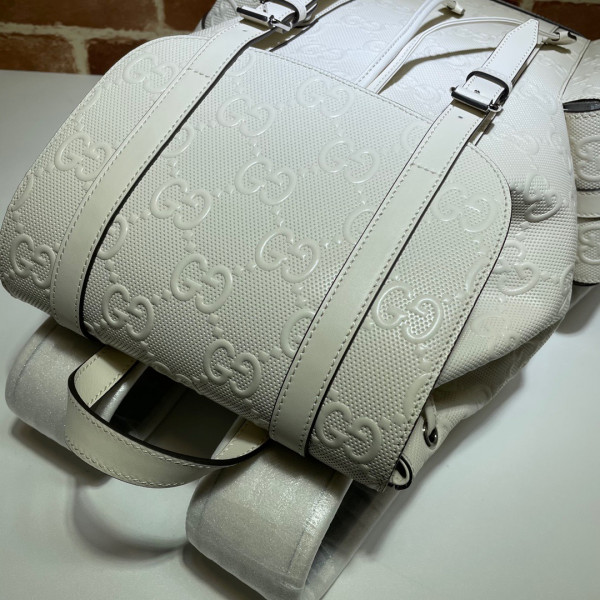 G*u*i gg embossed backpack