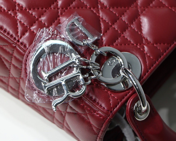 lady D*or mini with lambskin