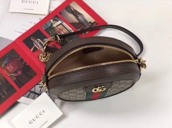 G*u*i ophidia mini gg round shoulder bag