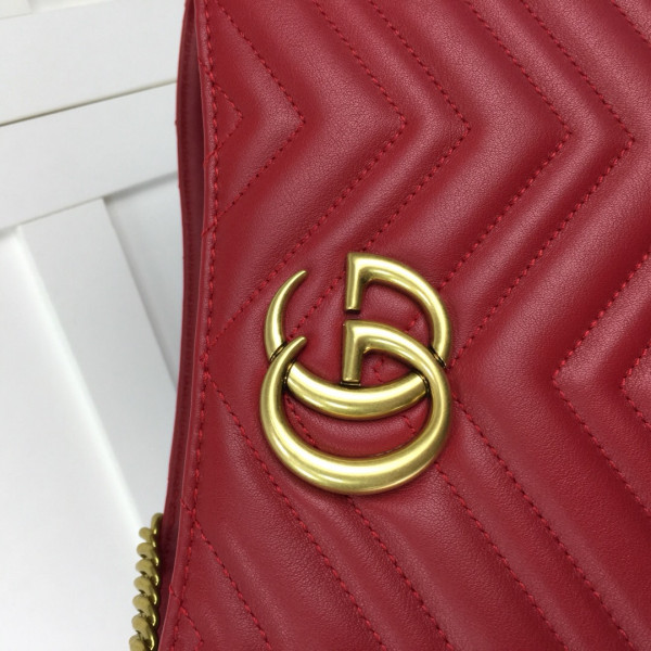 G*u*i gg marmont matelassé tote