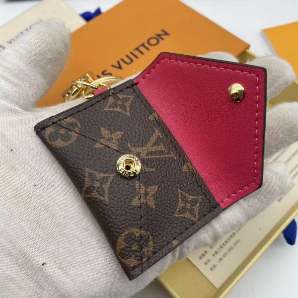l**is V*t*n kirigami pouch bag charm and key holder