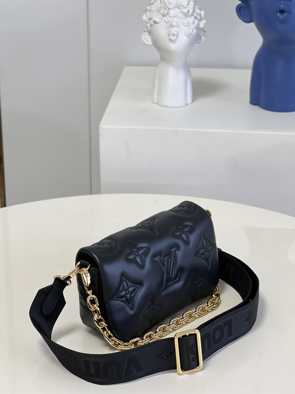 l**is V*t*n wallet on strap bubblegram