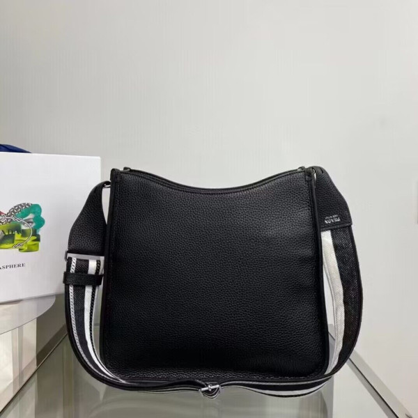 Pra*a leather hobo bag