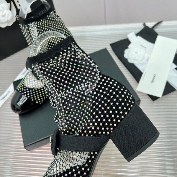 CL Leather ankle BOOTS