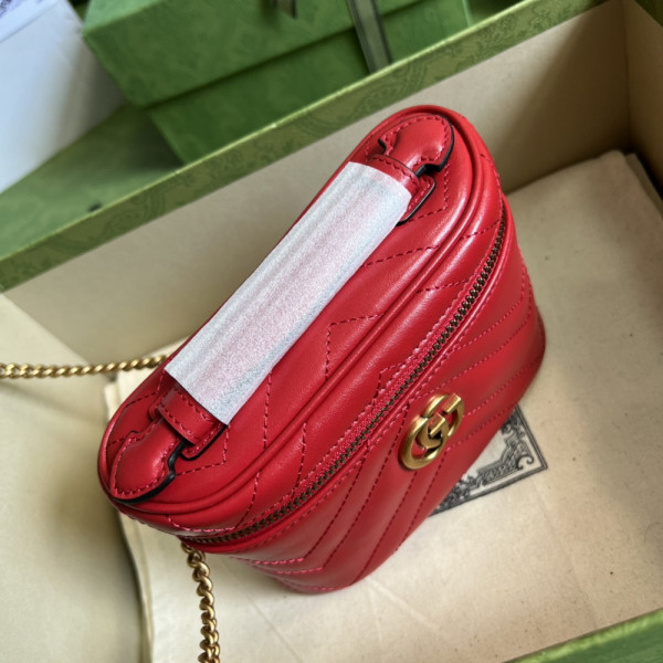 G*u*i gg marmont mini top handle bag