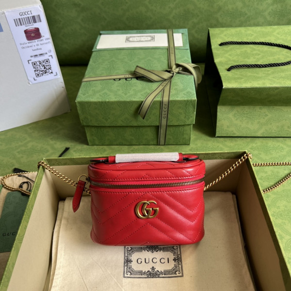 G*u*i gg marmont mini top handle bag