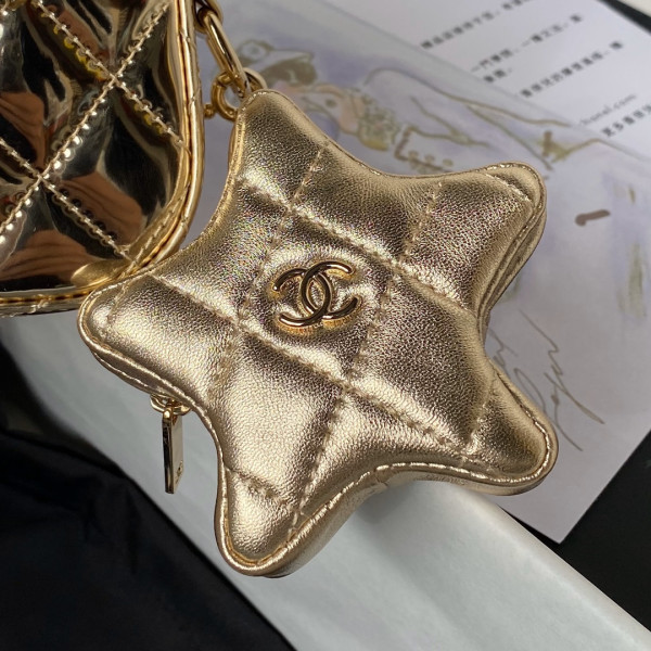 CL MINI FLAP BAG & STAR COIN PURSE