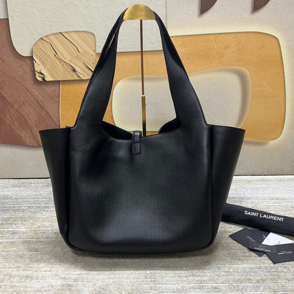 YSL BEA IN GRAINED LEATHER