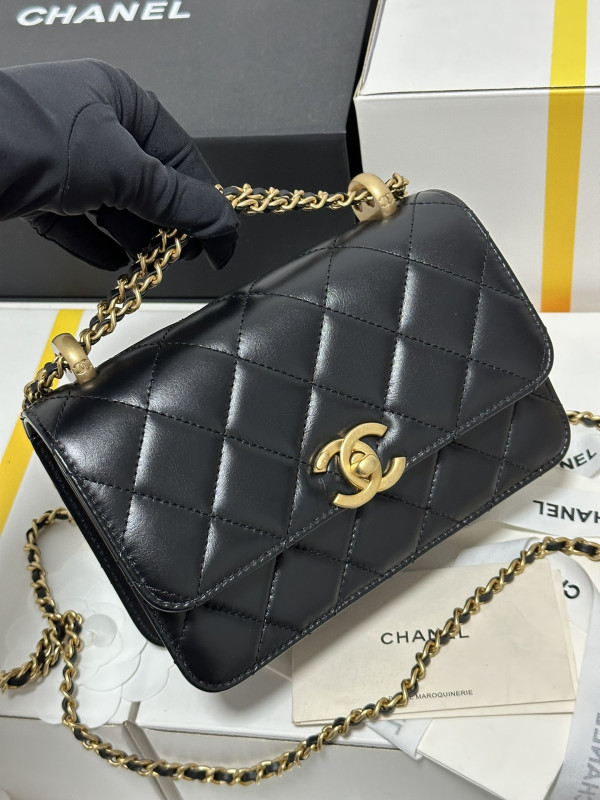 CL FLAP BAG -12X19X8CM