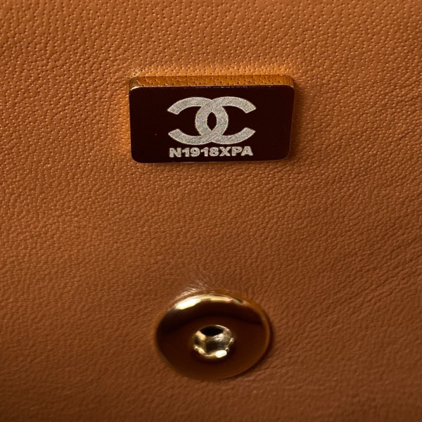 CL FLAP BAG WITH TOP HANDLE-21CM