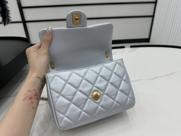 CL FLAP BAG-14.5x19.5x7.5cm
