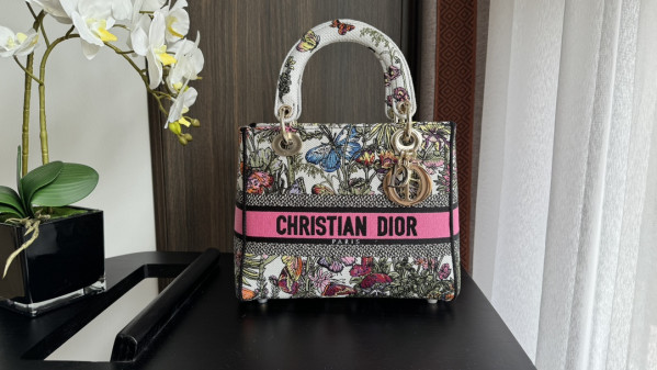 D*or medium lady d-lite bag-24-20-11cm
