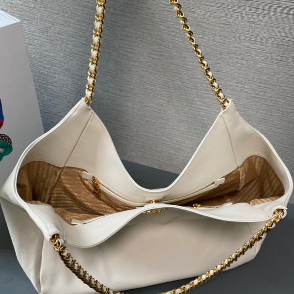 Pra*a vintage tote-39*29*19cm