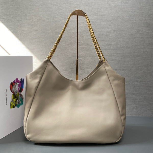 Pra*a vintage tote-39*29*19cm