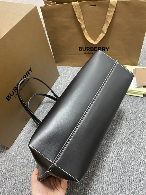 B**rry medium check tote bag-34*14*28cm