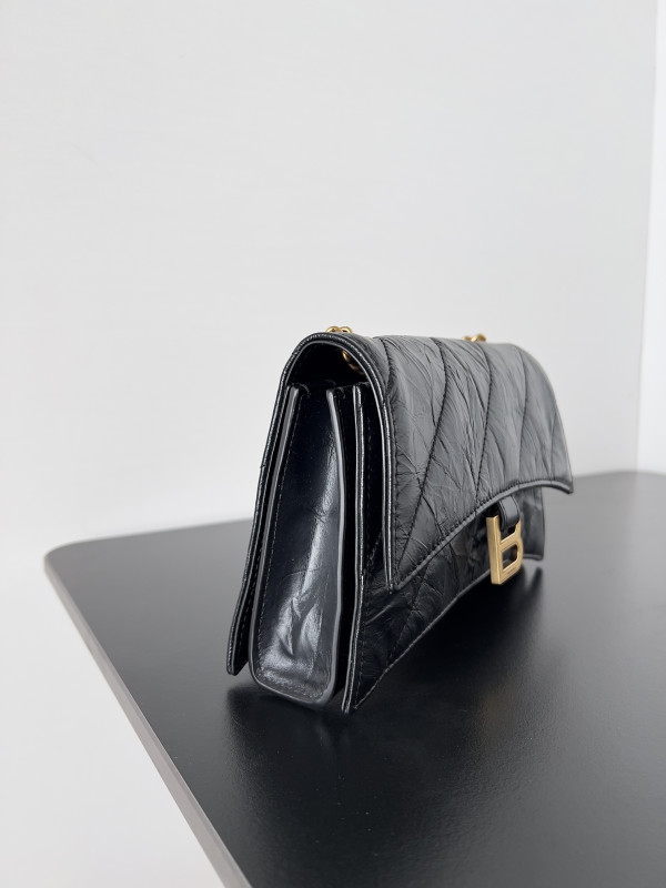 Ba*len*cia*ga hourglass bag-21.8*9.9*4.8cm