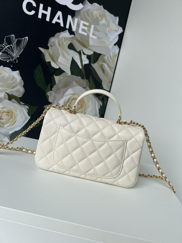 CL FLAP BAG WITH TOP HANDLE-20*12*6cm