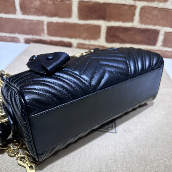 G*u*i marmont small top handle bag