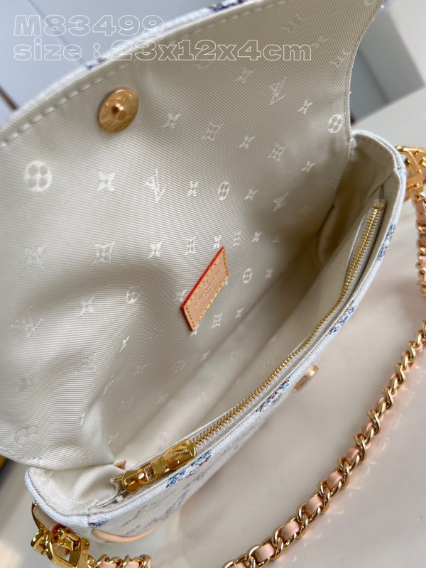 l**is V*t*n wallet on chain ivy-23.5*12*4.3cm