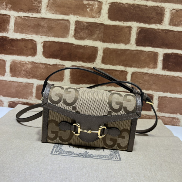 G*u*i horsebit 1955 mini bag-18*12*5cm