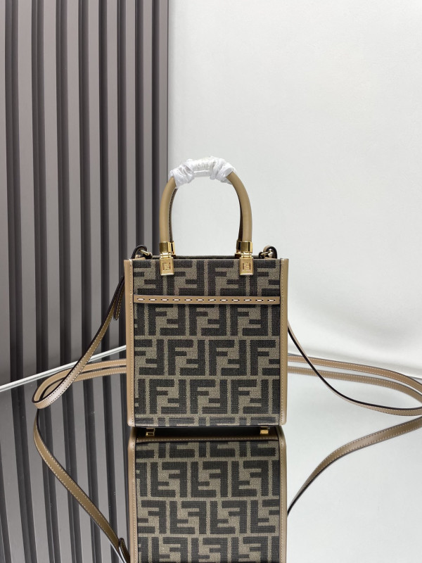 F**di mini sunshine shopper-16.5x6x17.5cm