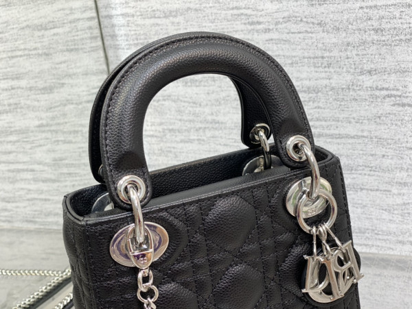 lady D*or mini calfskin
