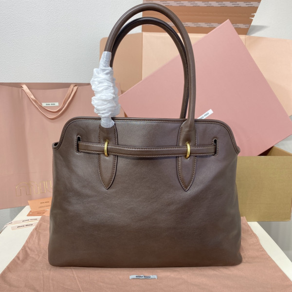 MIUMIU Aventure nappa leather bag