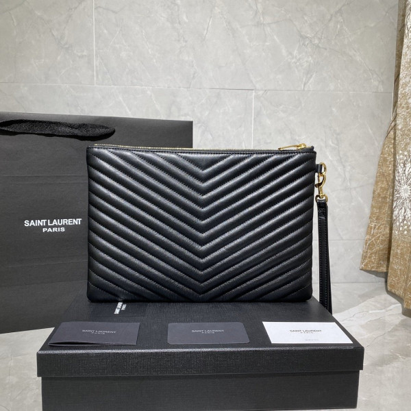 YSL MONOGRAM CLUTCH